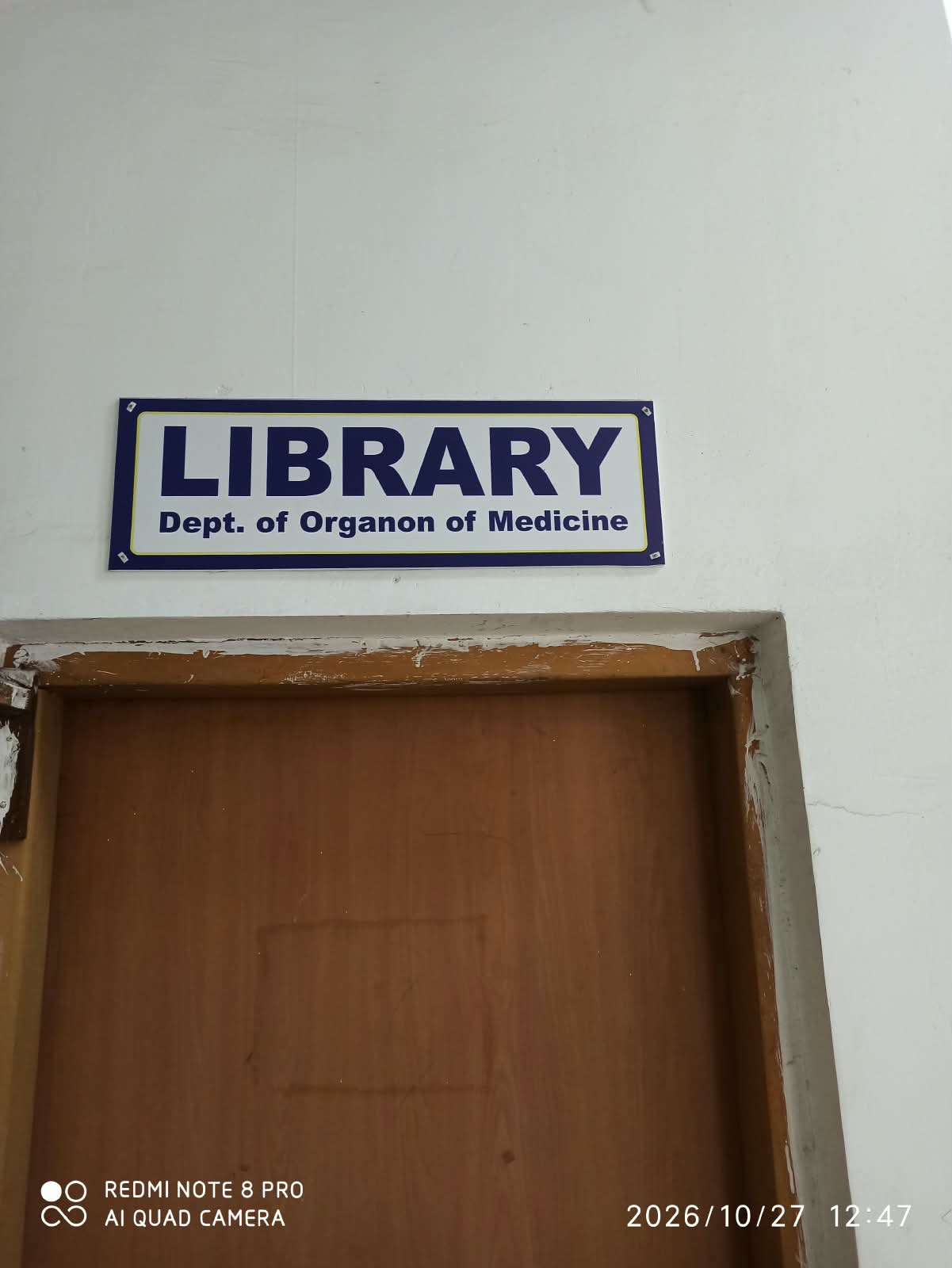 Department Of Organon Of Medicine